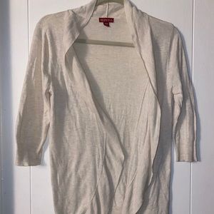 Cream colored cardigan